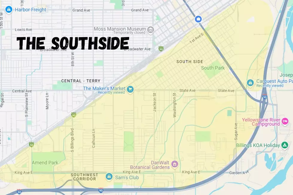 Southside Billings. Google Maps/Canva