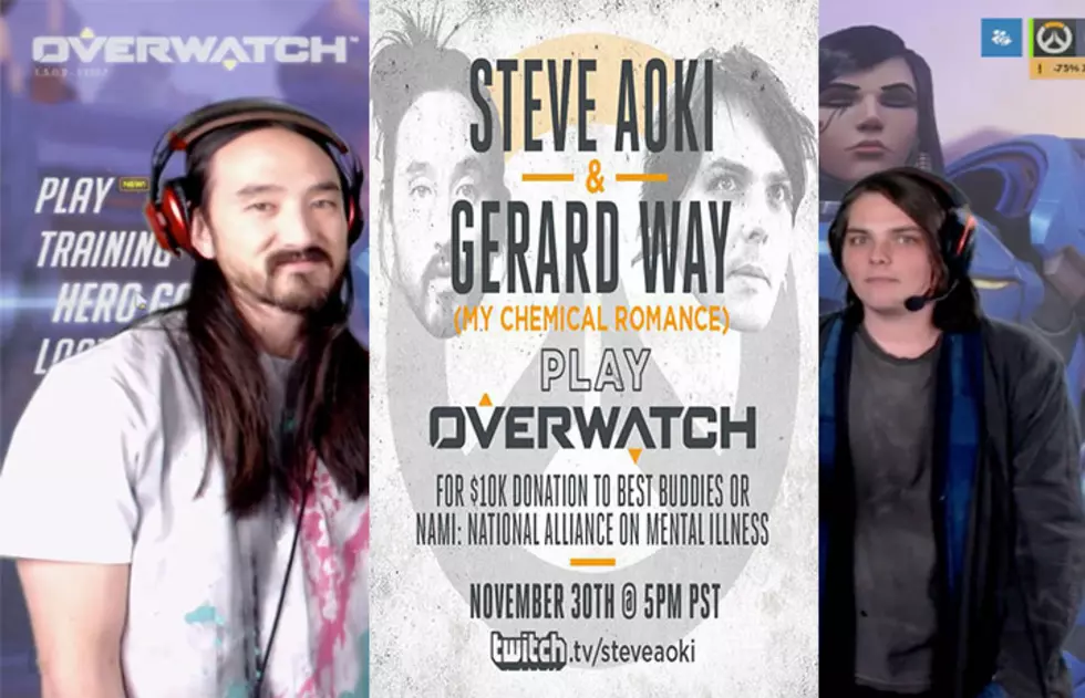 Gerard Way battled Steve Aoki in Overwatch — Check out our favorite moments