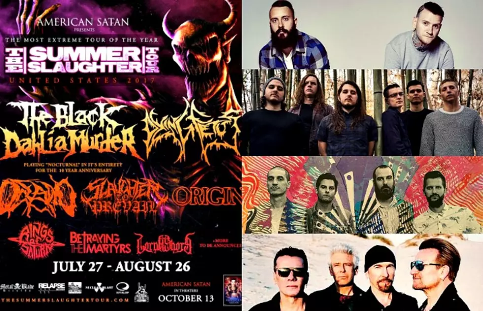 The Summer Slaughter Tour announces 2017 lineup and other news you might have missed today