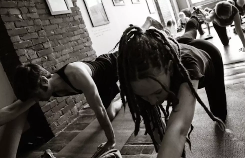 So, metal yoga is a thing now
