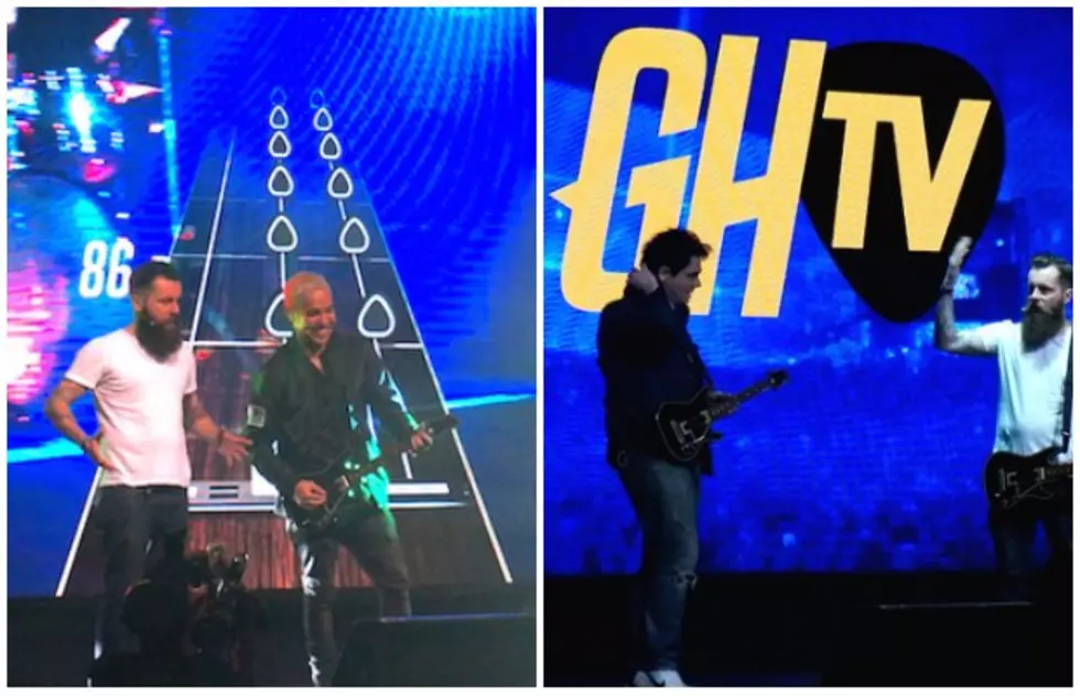 Watch Gerard Way, Pete Wentz test out newly revealed &#8220;Guitar Hero Live&#8221;