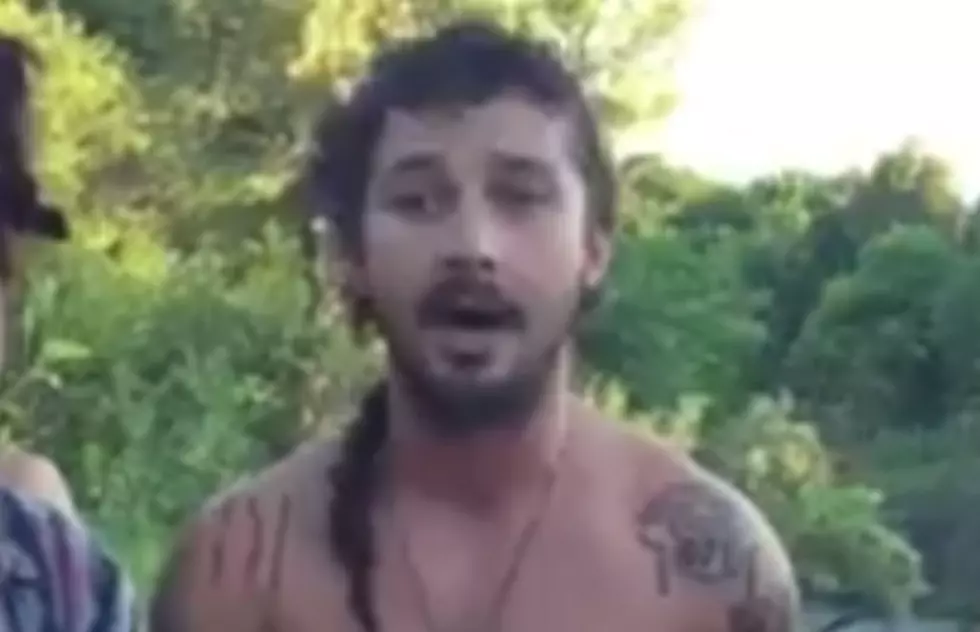 Shia LaBeouf furthers general awesomeness with spontaneous freestyle, sports epic rat tail—watch