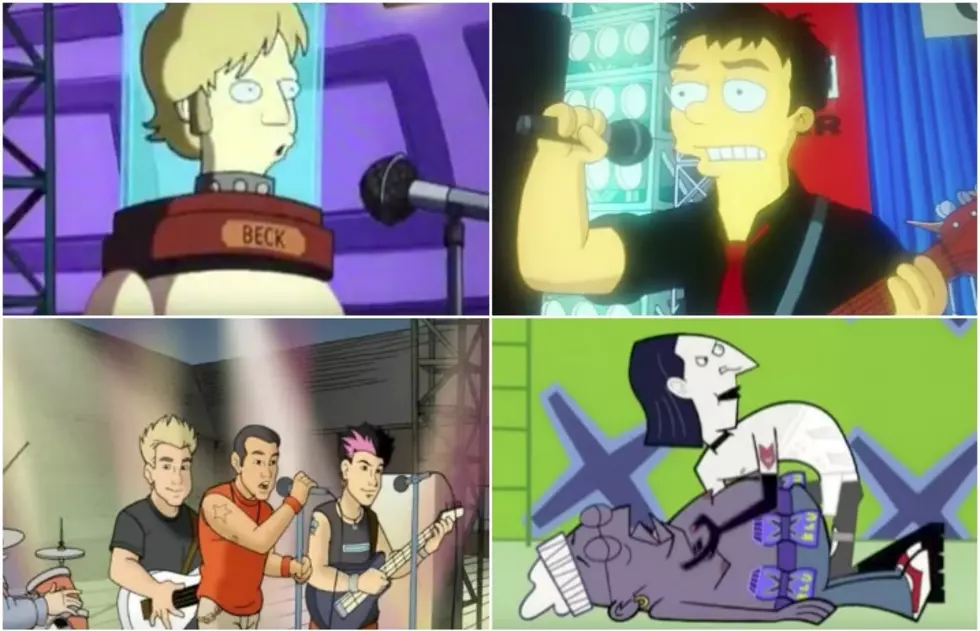 14 musician cameos in cartoons