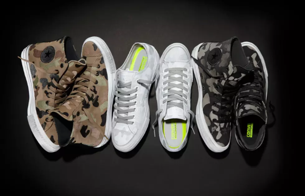 This new Converse collection actually reflects light