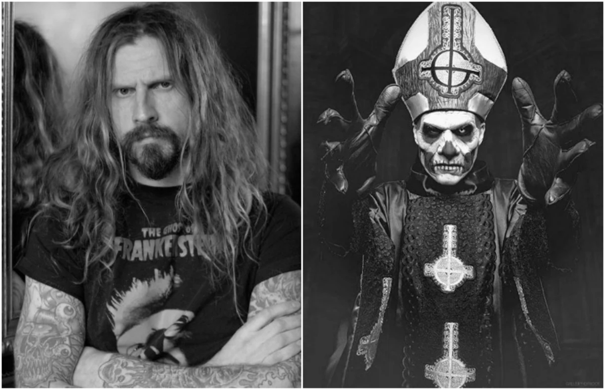 volatilitet Spytte gås Rob Zombie posts photo of Ghost's Papa Emeritus without makeup – UPDATED