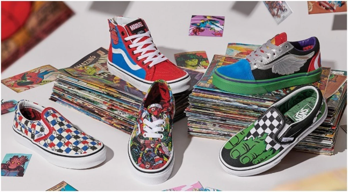 Vans unveil massive collection with Marvel
