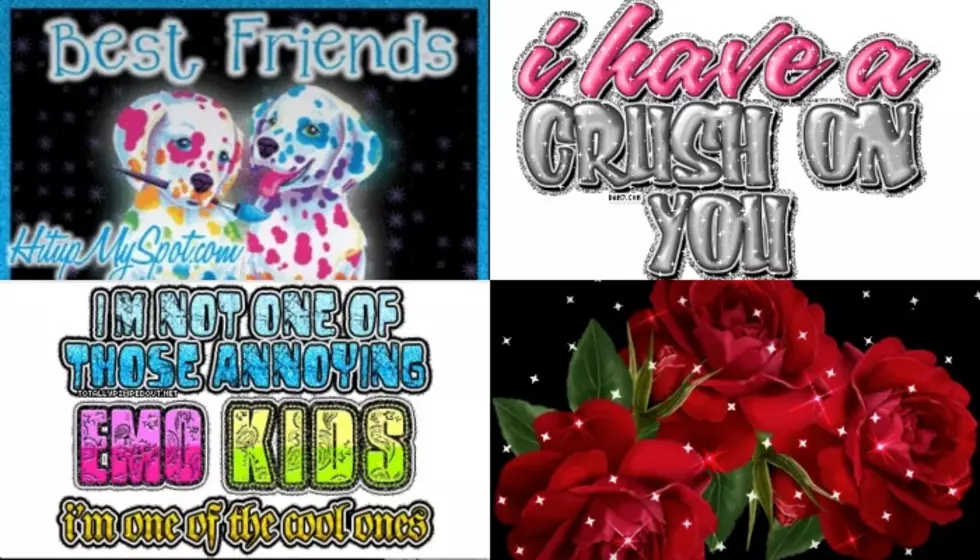 19 Myspace glitter graphics that will take you back to the good old days
