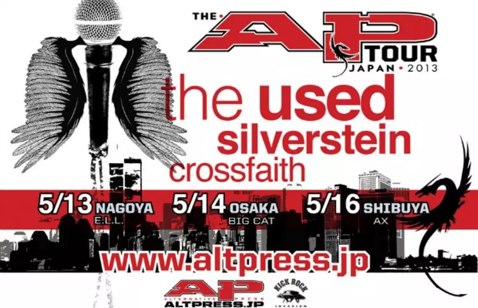 The Used, Silverstein and Crossfaith to play AP tour Japan; AltPress Japan launching soon