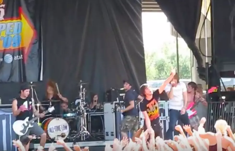 Remember how crazy it was watching Underoath&#8217;s Aaron Gillespie drum for All Time Low?