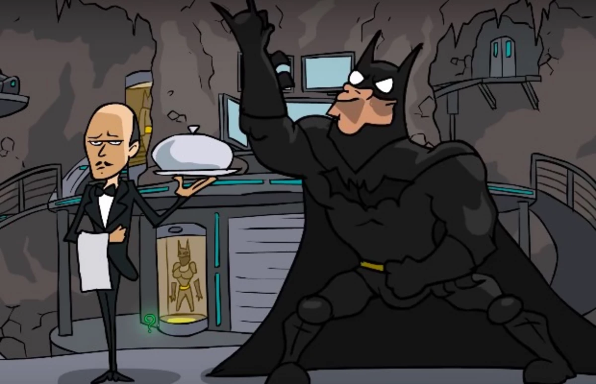 Here's what it would be like if Batman fronted a metal band