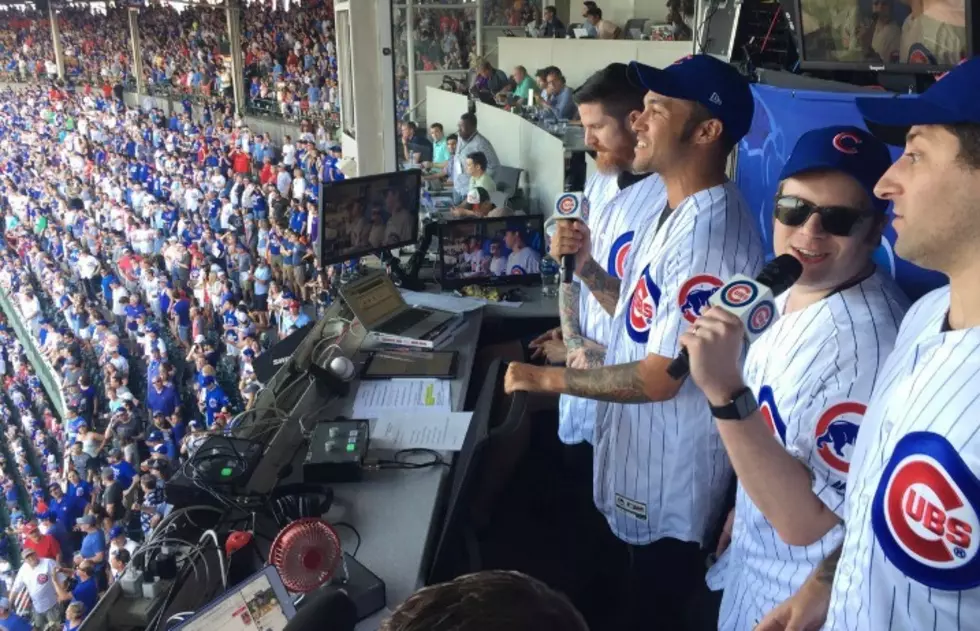 Fall Out Boy take over the 7th inning stretch during Cubs game—watch