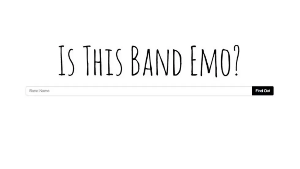 This website will tell you if your favorite bands are &#8220;emo&#8221; or not