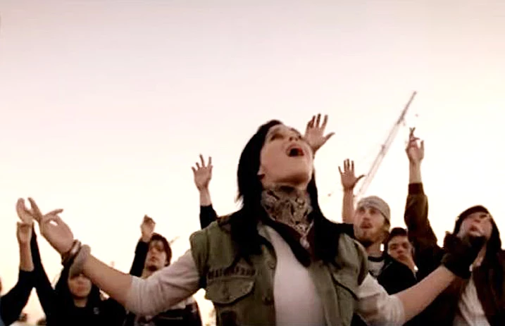 Katy Perry was a backing vocalist for P.O.D. in 2006
