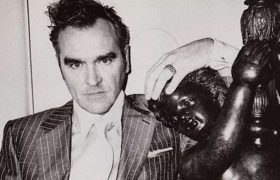 Morrissey nearly canceled in Santa Ana last night, premiered three new songs night before