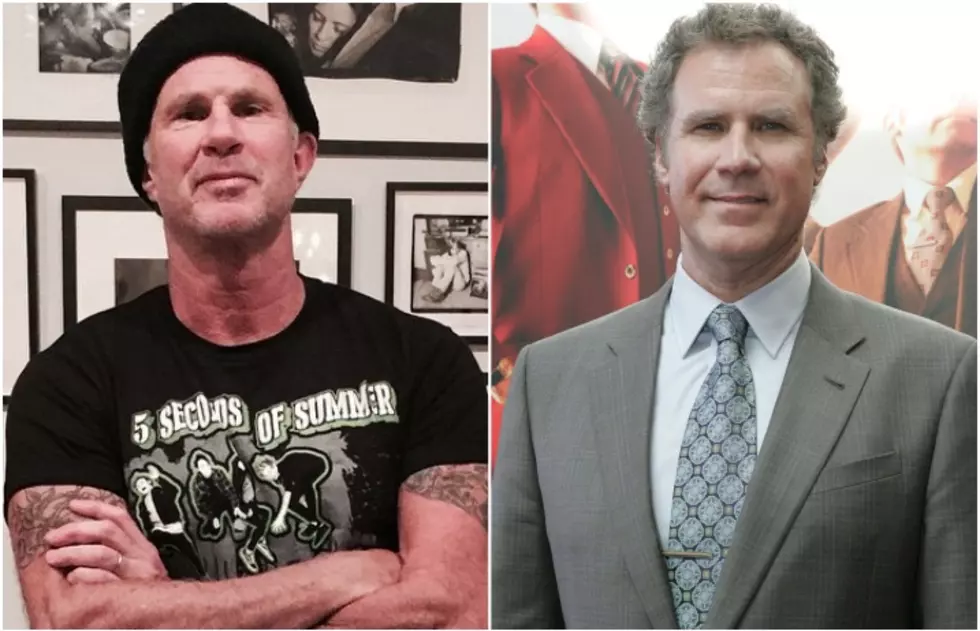 Watch RHCP&#8217;s Chad Smith challenge Will Ferrell while eating a red hot chili pepper