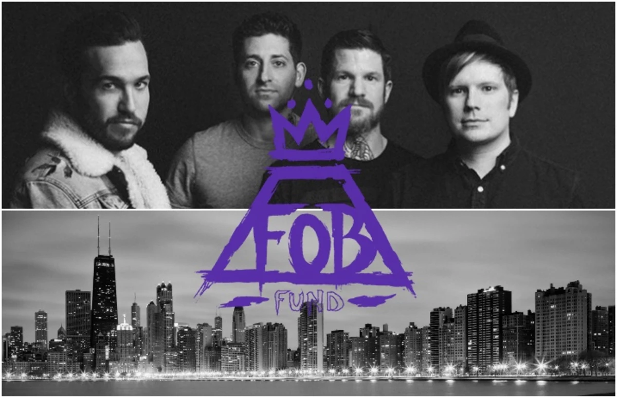 FOB launch the Fall Out Boy Fund to give back to Chicago