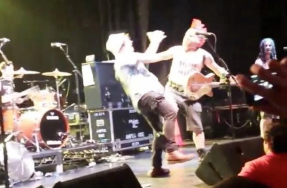 Nofx S Fat Mike Kicks The Sh T Out Of Fan Onstage