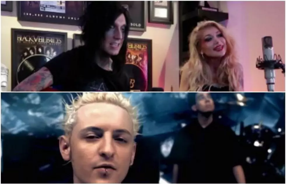 Black Veil Brides&#8217; Jake Pitts and his wife Inna cover Linkin Park&#8217;s &#8220;Crawling&#8221;—watch