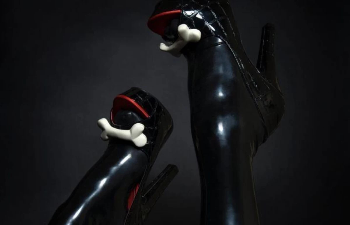 Kat Von D shares new, up-close look at vampy shoe line