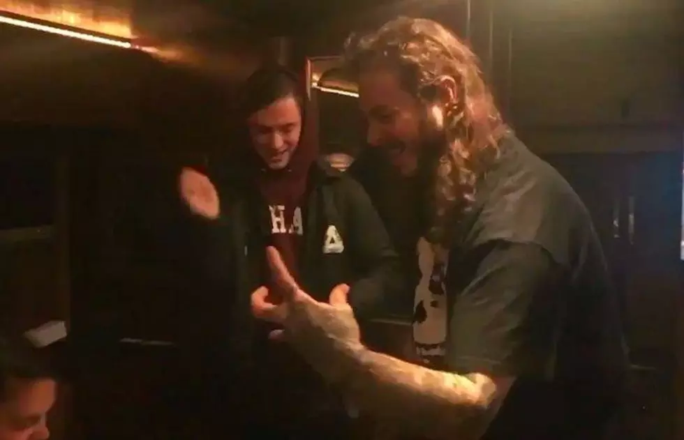 Watch Post Malone and Knocked Loose’s Bryan Garris sing Stray From The Path