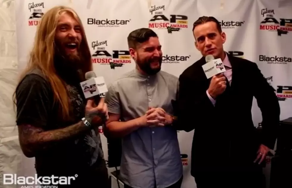 Suicide Silence’s APMAs Blackstar backstage interview with CM Punk