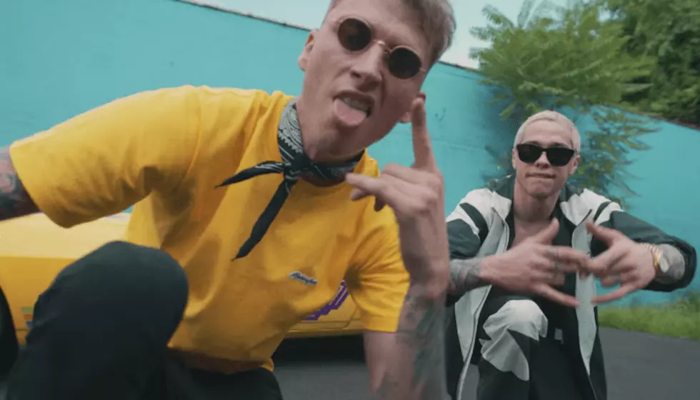 Machine Gun Kelly makes comedy debut after losing bet with Pete Davidson