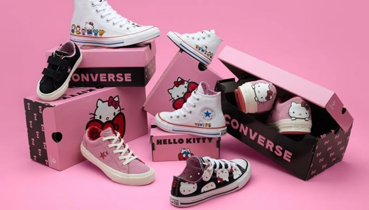 There's a Hello Kitty x Converse collection, and we're here for it