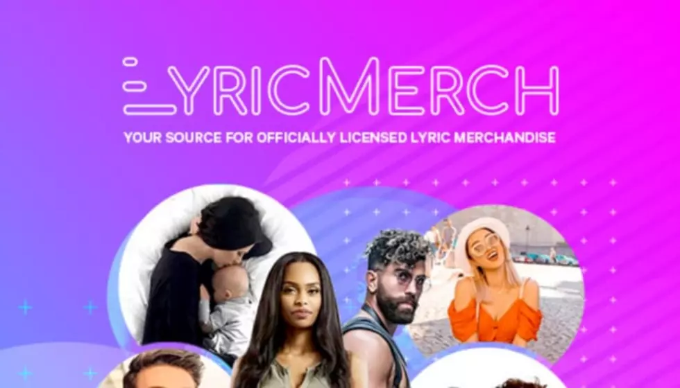LyricMerch lets fans design customized merch from their favorite songs