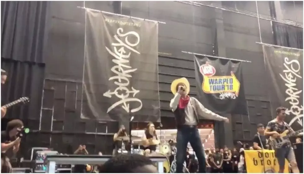 Don Broco brought the Cowboy out for special set at Warped Tour