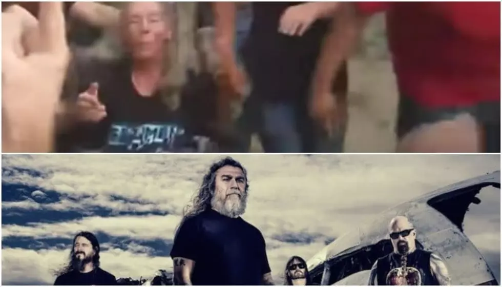 Slayer fan goes into mosh pit for the first time, has &#8220;the best time&#8221;