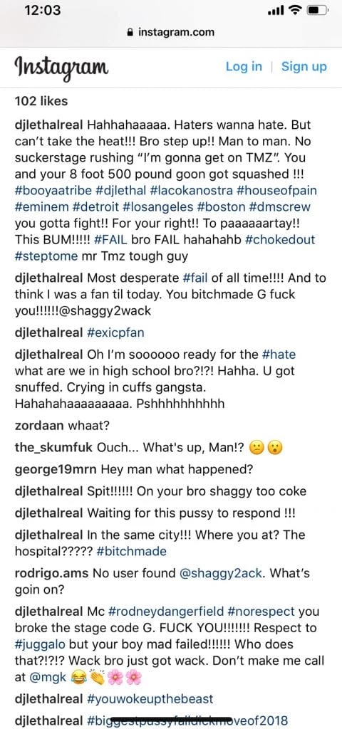 Limp Bizkit's DJ Lethal responds to Insane Clown Posse's Shaggy drop kick