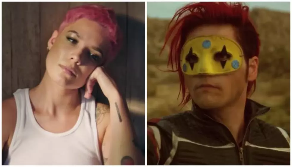 Did Halsey finally embrace the “Gerard Way red” hair she considered?