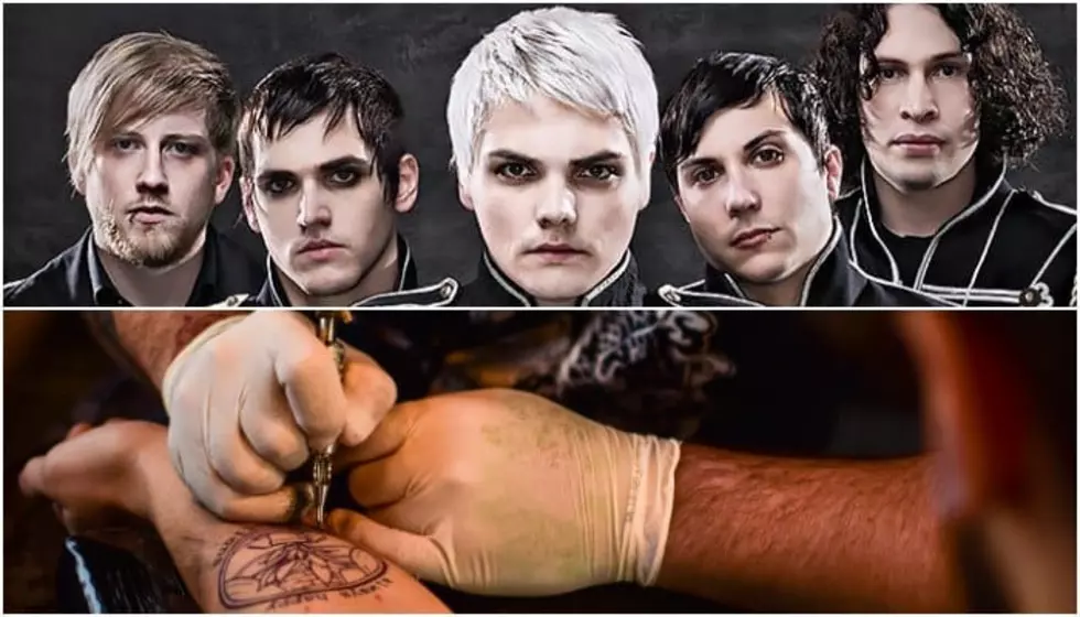 My Chemical Romance fan designs flash tattoos for every album
