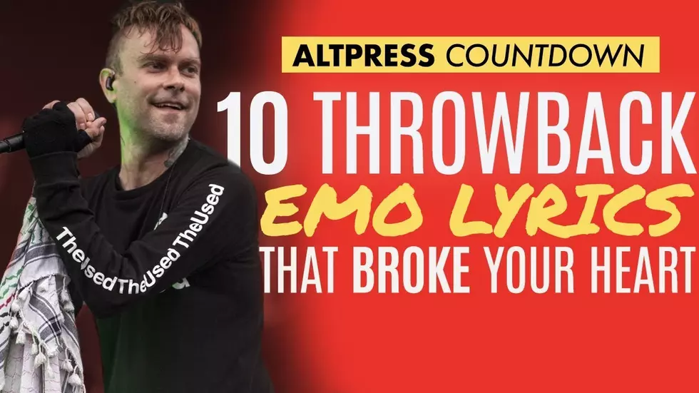 The Used, Dashboard Confessional and more emo lyrics that broke hearts
