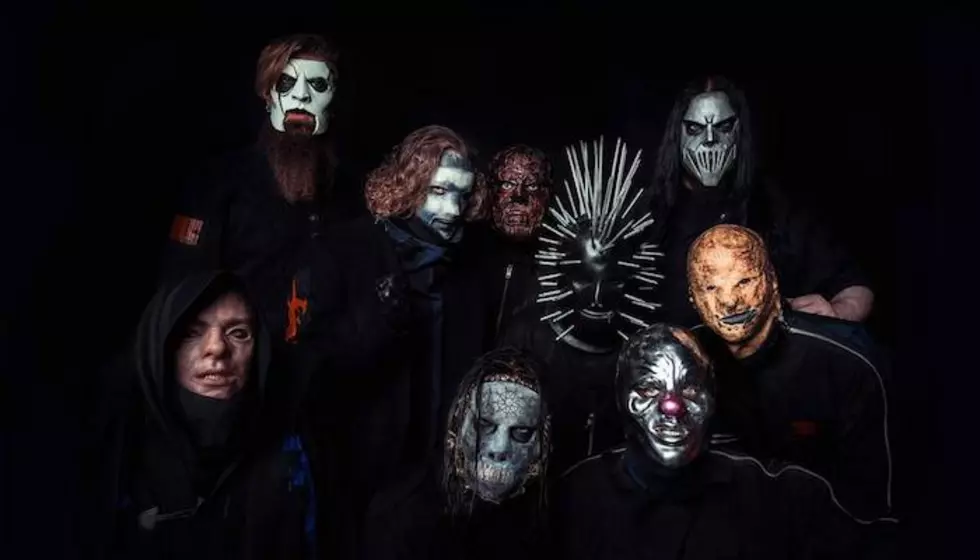 Slipknot drummer recreates photo of him with band as a kid in same venue