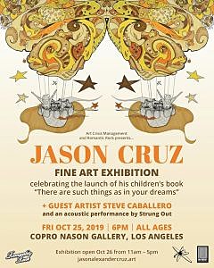 strung out jason cruz art show