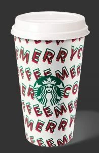 Starbucks 2019 holiday cup