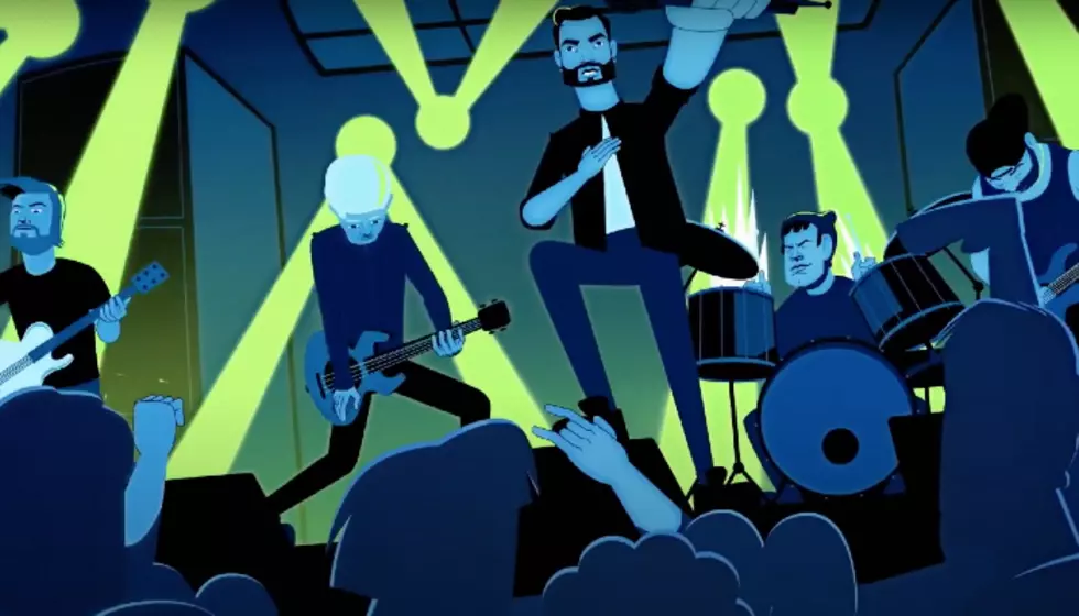 Watch A Day To Remember get animated for a battle with a &#8220;Mindreader&#8221;