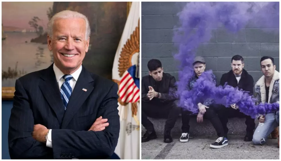 This is why fans say Joe Biden is the reason Fall Out Boy even exists