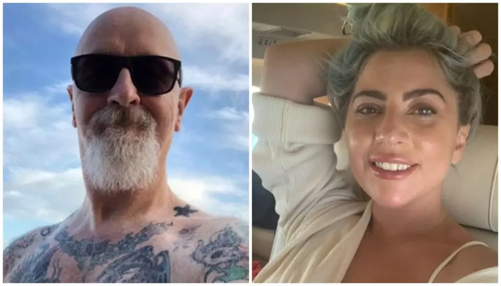 Here’s how Lady Gaga reacted to Rob Halford joining her fans at a show