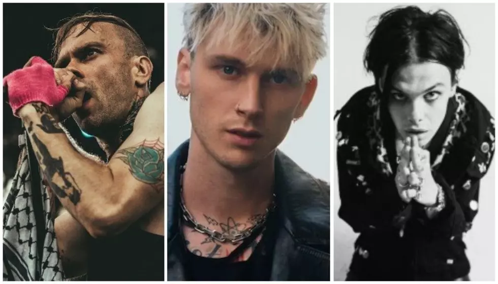 Hear Machine Gun Kelly’s collab with the Used and YUNGBLUD
