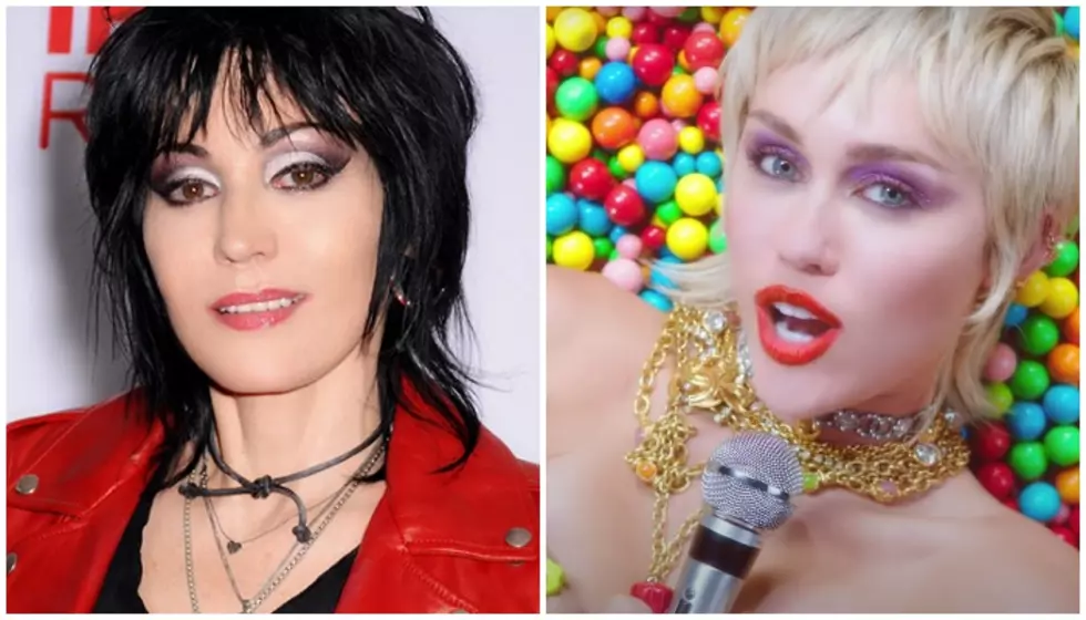 Hear Joan Jett join Miley Cyrus for the punchy rock collab &#8220;Bad Karma&#8221;