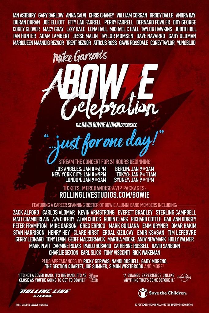 David Bowie celebration event-min