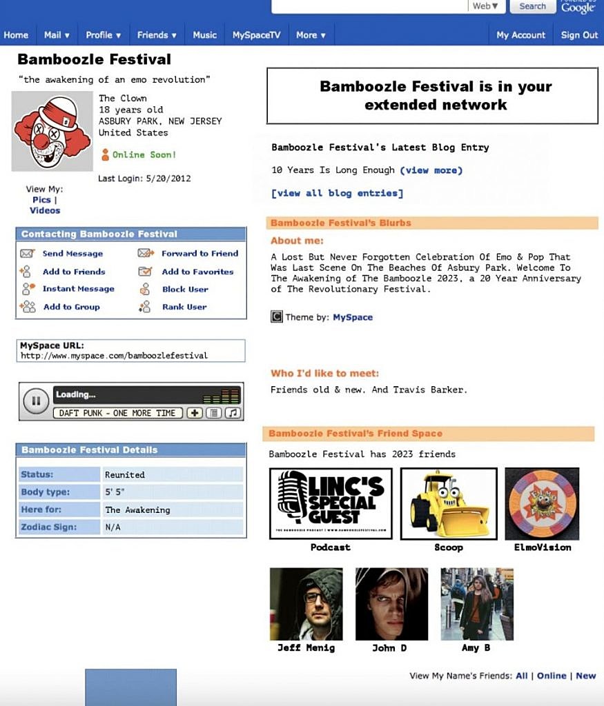 Bamboozle Festival is planning to return in 2023 for its 20th anniversary