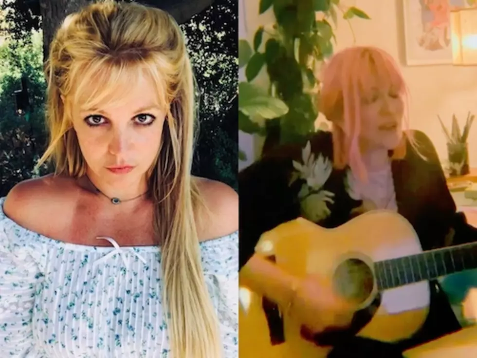 Courtney Love shares acoustic cover of Britney Spears’ “Lucky”–watch