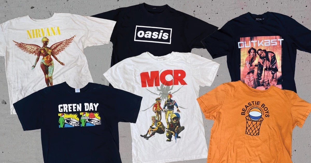 25 of the coolest vintage band T-shirts and where to find them