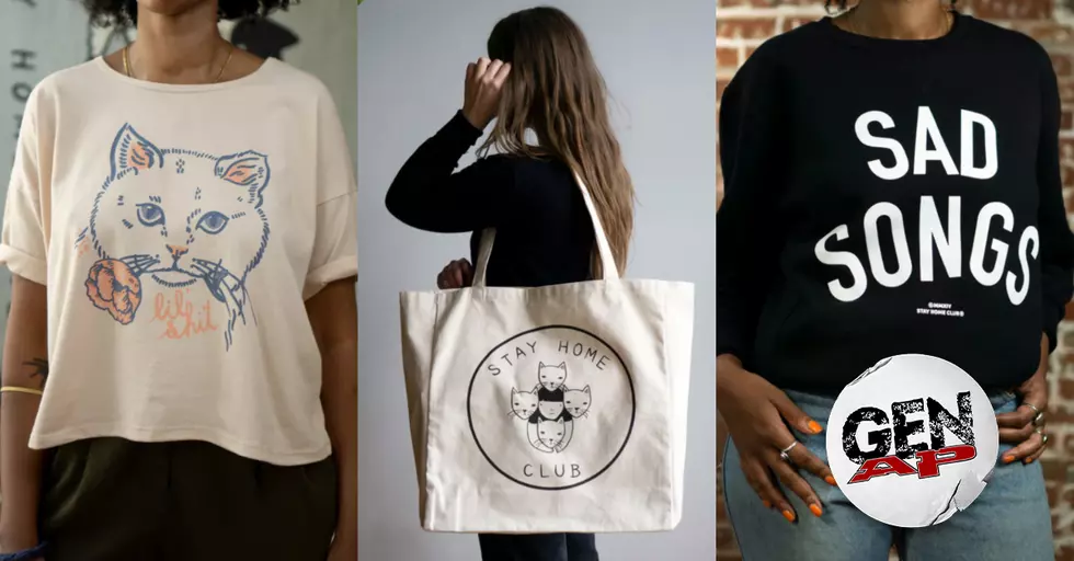 The lifestyle brand Stay Home Club lets introverts (literally) wear their feelings on their sleeves