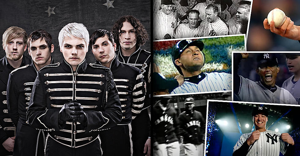 The Yankees and My Chemical Romance is the collab we never knew we needed