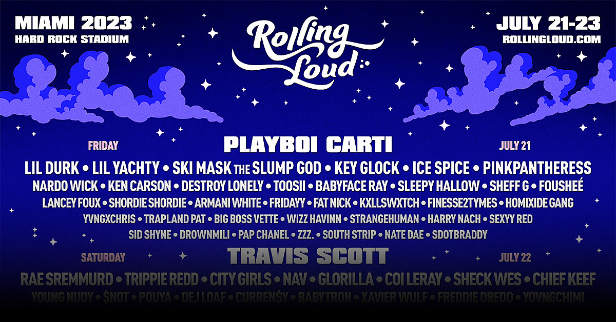 Rolling Loud Miami 2023 lineup: Turnstile, A$AP Rocky