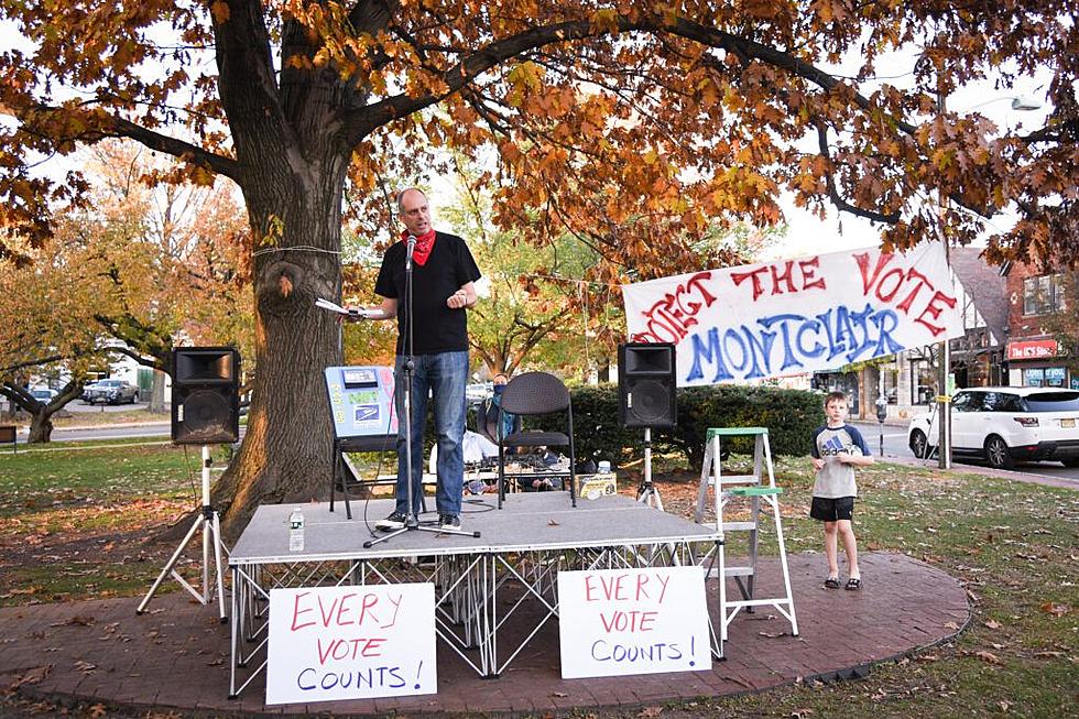 Montclair voters hold rally at Watchung Plaza to ensure every vote counts